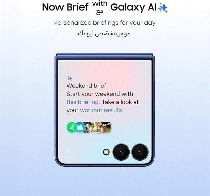 Samsung Galaxy Z Flip7 5G – Foldable Smartphone UAEMobilesFlip into the future with the Samsung Galaxy Z Flip7, the latest AI-powered foldable phone that blends iconic design with next-gen performance. Now available in a striking Blue Shadow, Coral Red an